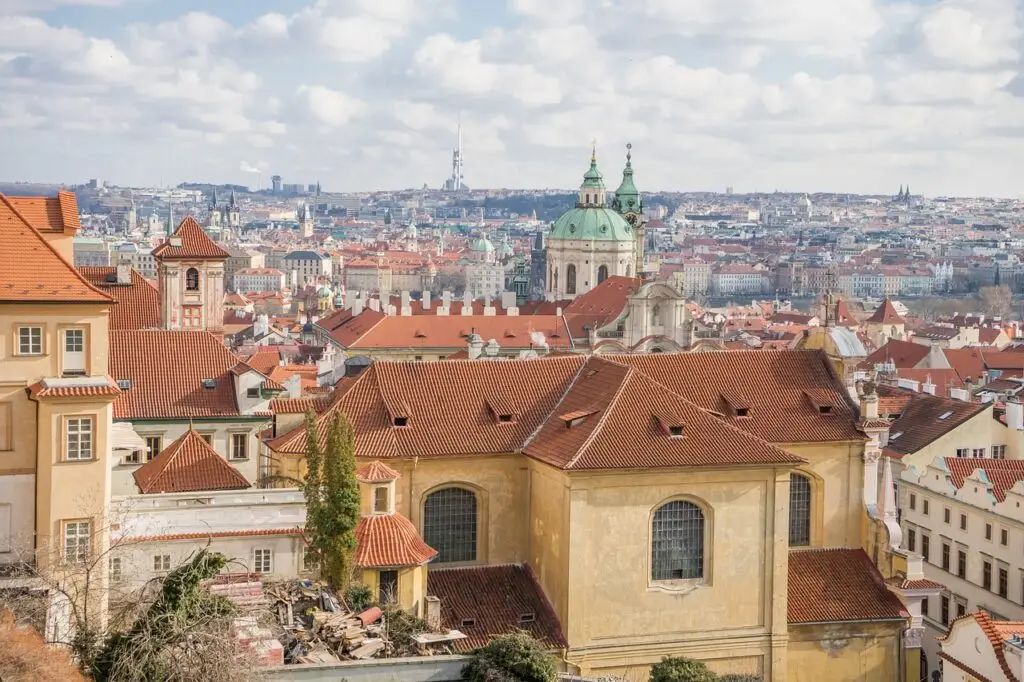 downtown prague