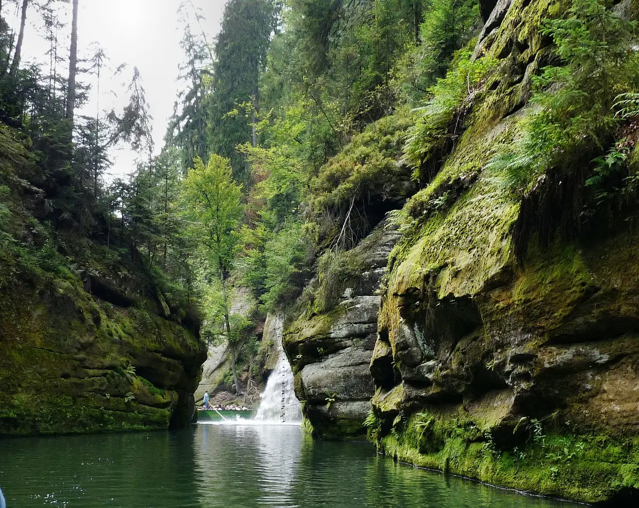 Edmund Gerges in Bohemian Switzerland