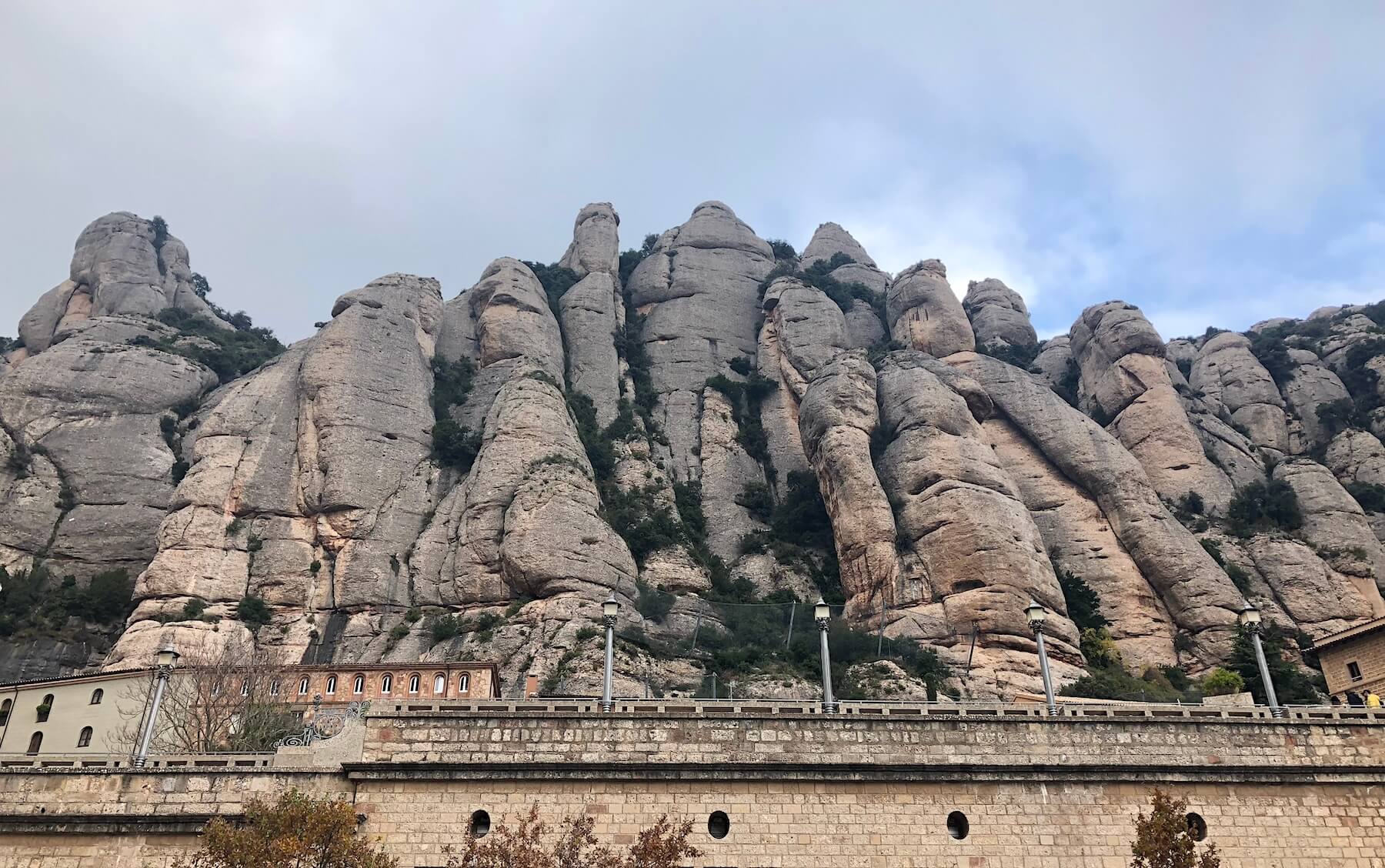 The iconic rock of Montserrat, Barcelona