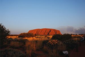 Sunset at Ayers Rock